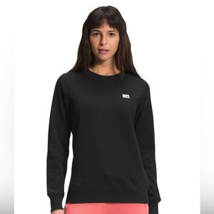 North face black crew neck